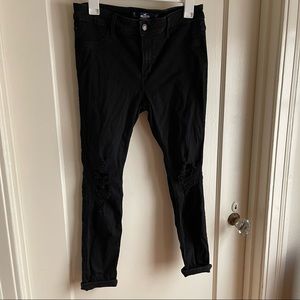 Hollister black Mid Rise jean leggings advanced stretch